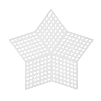 Канва пластиковая, мал. 'Звезда', 9*9 см, Bestex