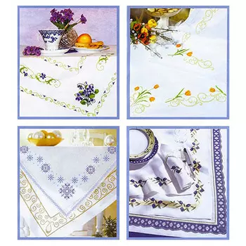 Канва-салфетка Чарівна Мить 0,36*0,36м (уп.6шт)