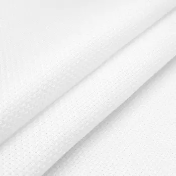 Канва в упаковке 1007/100 Perl-Aida 11ct (100% хлопок) 50х55см, белый