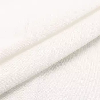 Канва в упаковке 3609/101 Belfast 32ct (100% лен) 50х70см, молочный белый