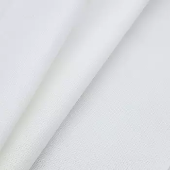 Канва в упаковке 3793/100 Fein-Aida 18ct. 50х55см (70кл.=10см.) (100% хлопок), белый