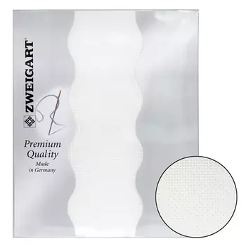 Канва в упаковке 3793/101 Fein-Aida 18ct (100% хлопок) 50х50см