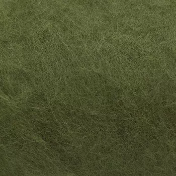 Кардочес для валяния и рукоделия, 100% полутонкая шерсть,100гр (1383 морские водоросли)