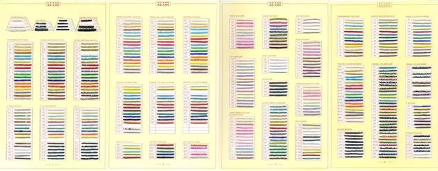 Карта цветов бисера 'Астра'