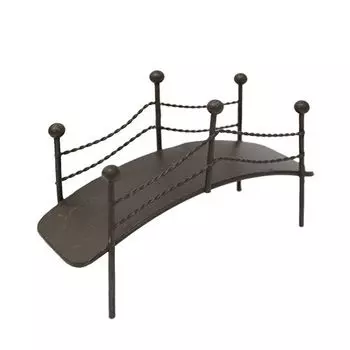 KB3565 Миниатюра Металлический мост, корич. 10,5*3,3*7см Астра