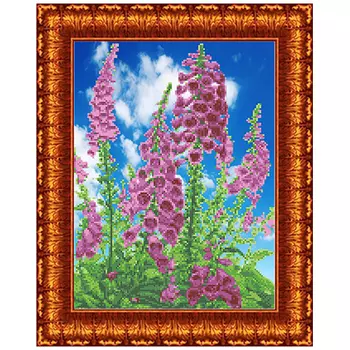 КБЦ-3012 Канва с рисунком для бисера 'Яркий мир' А3