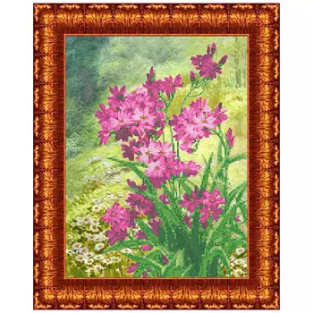 КБЦ-3039 Канва с рисунком для бисера 'Луговые цветы' А3