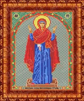 КБИ-4088 Канва с рисунком для бисера 'Нерушимая стена', А4