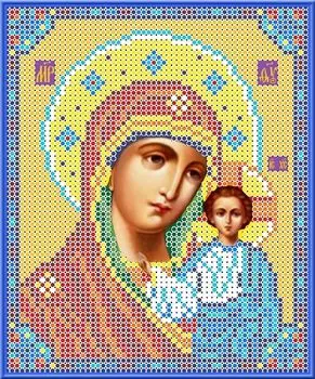 КБИ-5023 Канва с рисунком для бисера 'Божья Матерь Казанская', А5