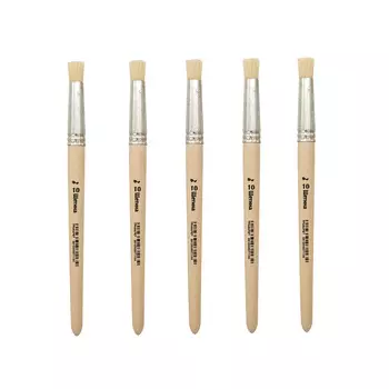 Кисть щетина трафаретная № 10