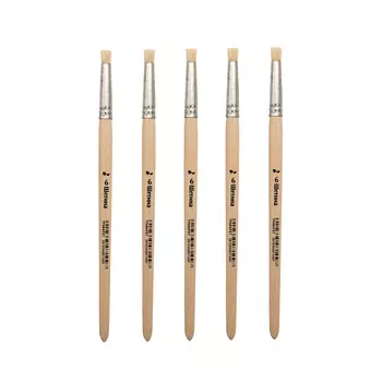 Кисть щетина трафаретная № 6