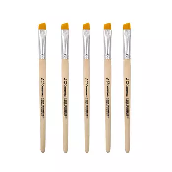 Кисть синтетика плоская отводная № 12