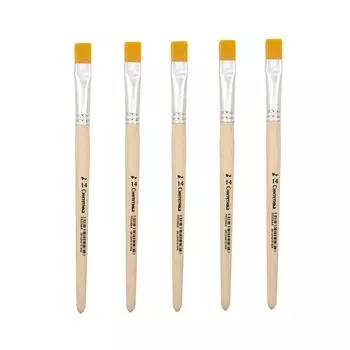 Кисть синтетика плоская прямая № 14