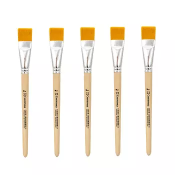 Кисть синтетика плоская прямая № 22