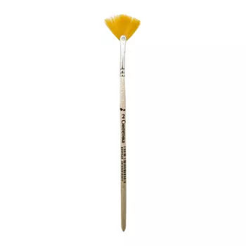 Кисть синтетика веерная № 2