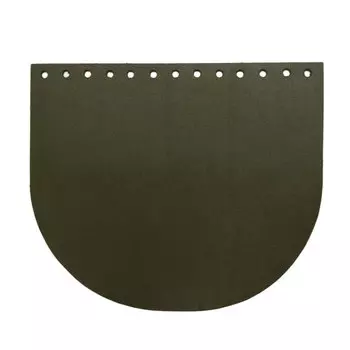 Клапан для сумки, 20см*17см, 100% кожа, Hobby&amp;Pro (болотный)