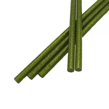 Клей цветной 7,2мм*30см упак(10шт) Hobby&amp;Pro (зеленый)