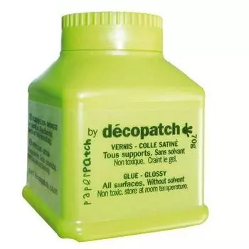 Клей-лак Decopatch Рaperрatch, салатовый, 70 гр.