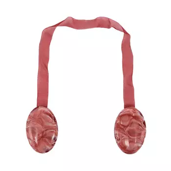 Клипса-магнит 0368-0093 овал (А633 св.грязно-бордовый)