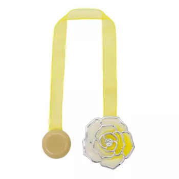 Клипса-магнит для штор 0368-0094 (8011 желтый)