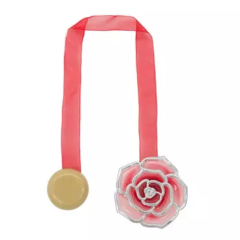 Клипса-магнит для штор 0368-0094 (8055 краcный)