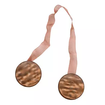 Клипса-магнит для штор Астра 0368-0053, 2 шт/уп (А723 коричневый.терракот)