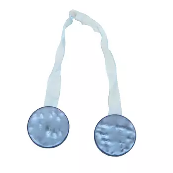 Клипса-магнит для штор Астра 0368-0053, 2 шт/уп (А789 голубой)