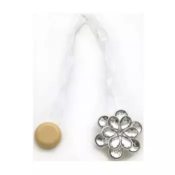 Клипса-магнит для штор Астра 0368-0146 (А502 отбеленный)