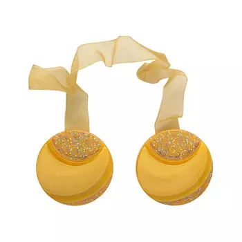 Клипса-магнит круг 0368-0091 (А517 желтый)