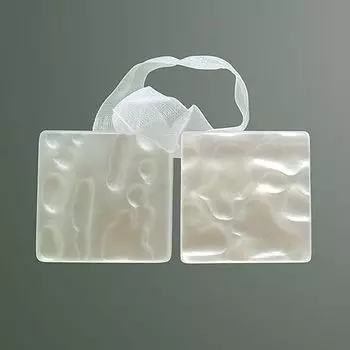 Клипса-магнит квадрат 0368-0059 (А502 отбеленный)