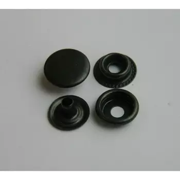 Кнопка №61 (O-образная) 15мм сталь (уп.~72шт) New Star (оксид)