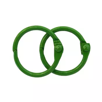 Кольца для альбомов 20мм., 2шт/упак., Astra&amp;Craft (ARS2091 зеленый)