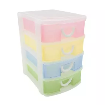 Контейнер для мелочей 4-х ярусный 2204-0030 К 2028В 19*14,7*21,7 см