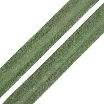 Косая бейка 15 мм*132м (х/б) (121 хаки)