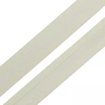 Косая бейка 15мм.*132м (6003 молочный)