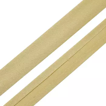 Косая бейка 15мм.*132м (6007 яр.крем-брюле)