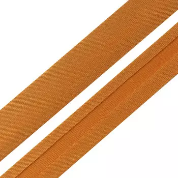 Косая бейка 15мм.*132м (6026 медно-коричневый)