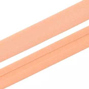 Косая бейка 15мм.*132м (6048 персиковый)