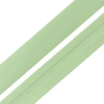 Косая бейка 15мм.*132м (6080 св.салат)