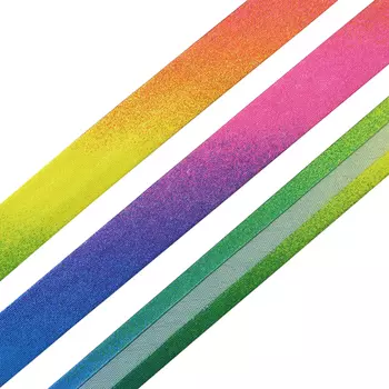 Косая бейка 15мм*132м, цв. радуга 0000-1500