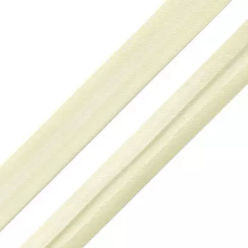 Косая бейка 1,5 см*5м (6004 кремовый)