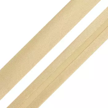 Косая бейка 1,5 см*5м (6013 золотисто-бежевый)