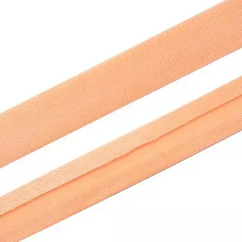 Косая бейка 1,5 см*5м (6048 яр.персиковый)