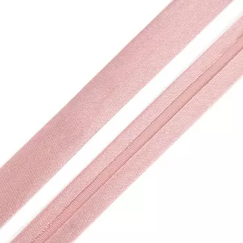 Косая бейка 1,5 см*5м (6059 грязно-розовый)