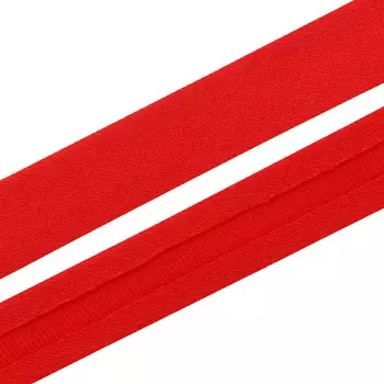 Косая бейка 1,5 см*5м (6065 красный)