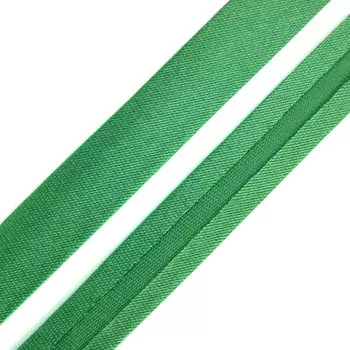 Косая бейка 1,5 см*5м (6094 зеленый)