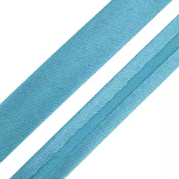 Косая бейка 1,5 см*5м (6115 бирюзовый)