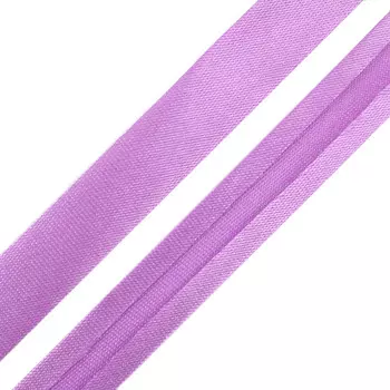 Косая бейка 1,5 см*5м (6130 фиолетово-розовый)