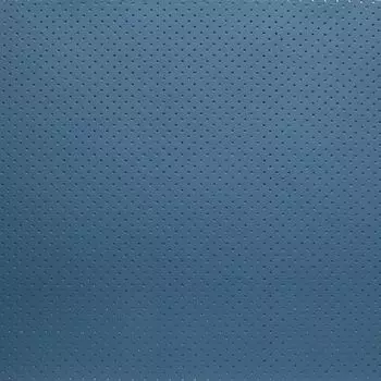 Кожа перфорированная искусств. 20*30см. 0,85 мм, в уп/2шт (24873 синий)