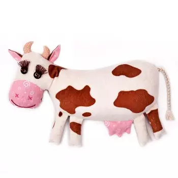 КП-209 Набор для создания текстильной игрушки серия 'Кофейная' КОФЕЙНАЯ КОРОВКА